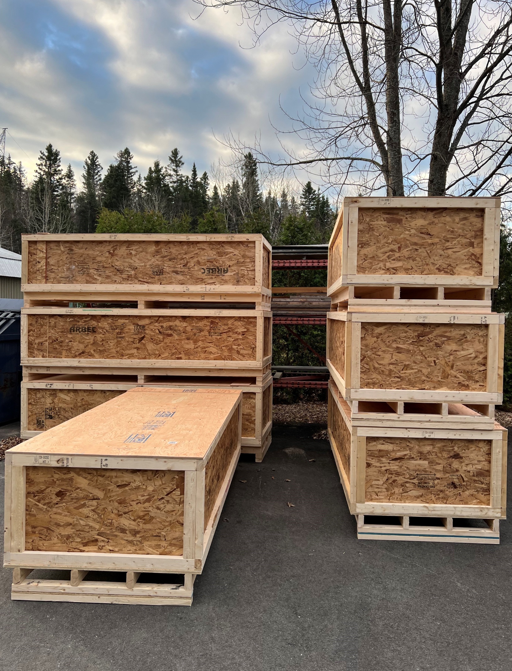 Caisses de bois Saguenay